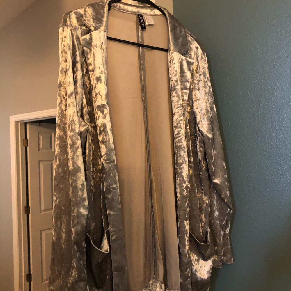 Velvet blazer